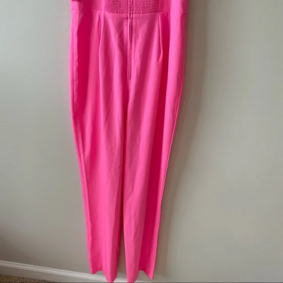 LAST CHANCE TO BUY NWT Lilly Pulitzer Eppley Jumpsuit in Prosecco Pink - Picture 5 of 14
